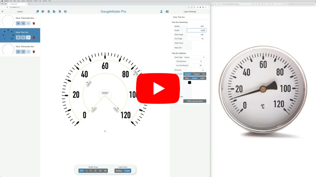 Temperature gauge video